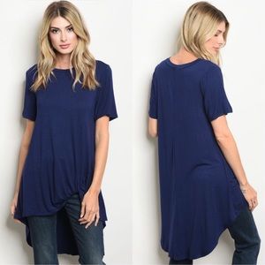 ☀️3 PACK | NAVY HIGH LOW TOP